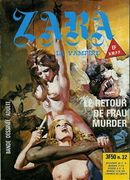 Scan de la Couverture Zara La Vampire n 32